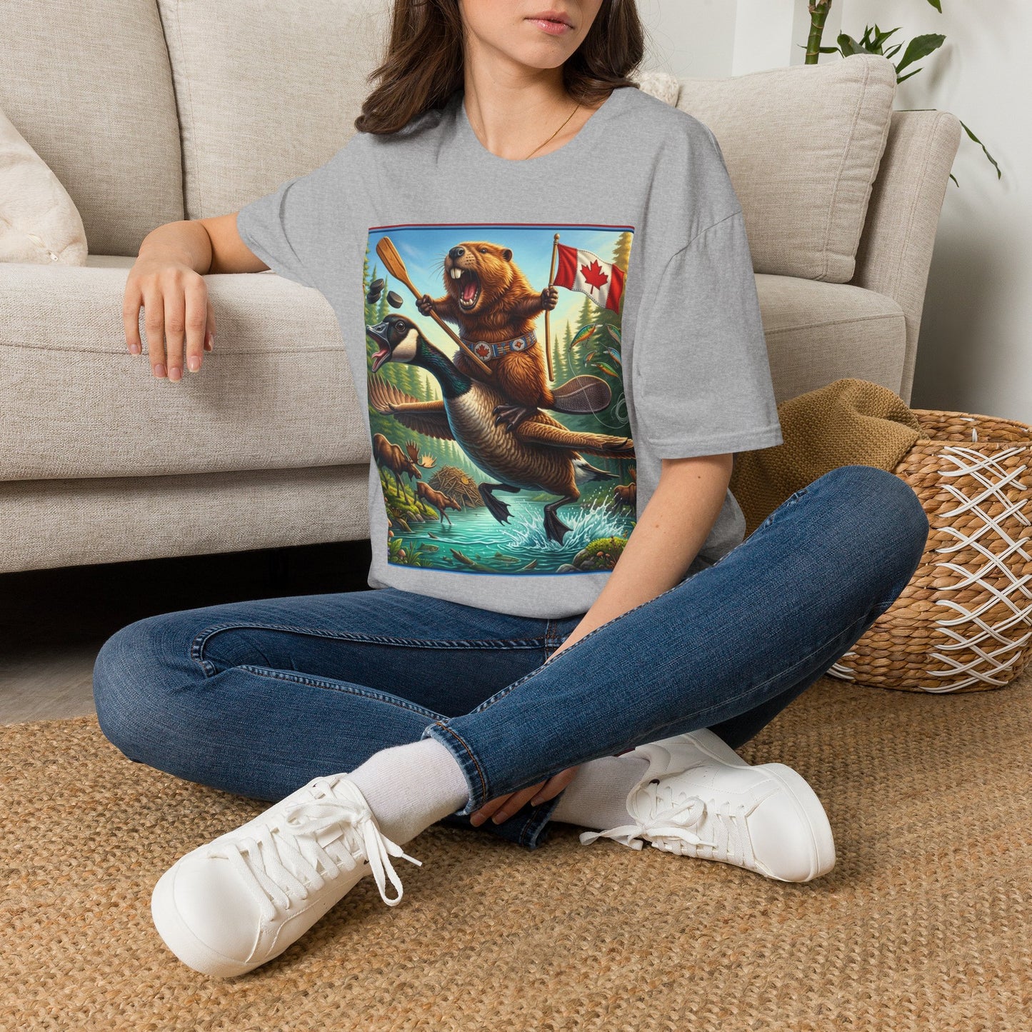 'Goose & Beaver' T-Shirt