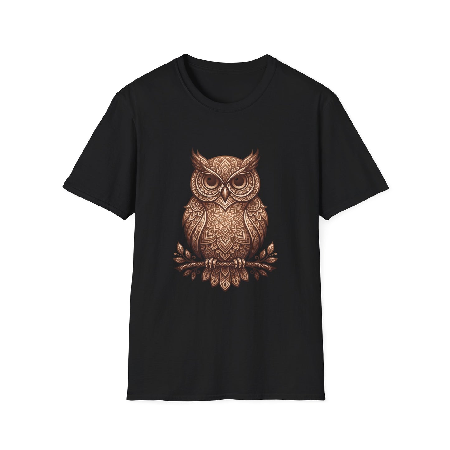 'Intricate Boho Owl' T-Shirt