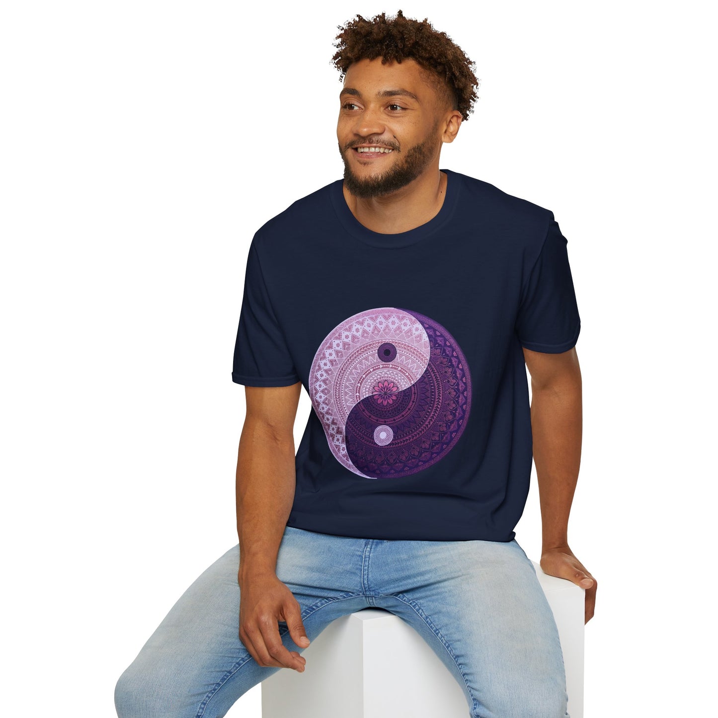 'Yin Yang Mandala' T-Shirt