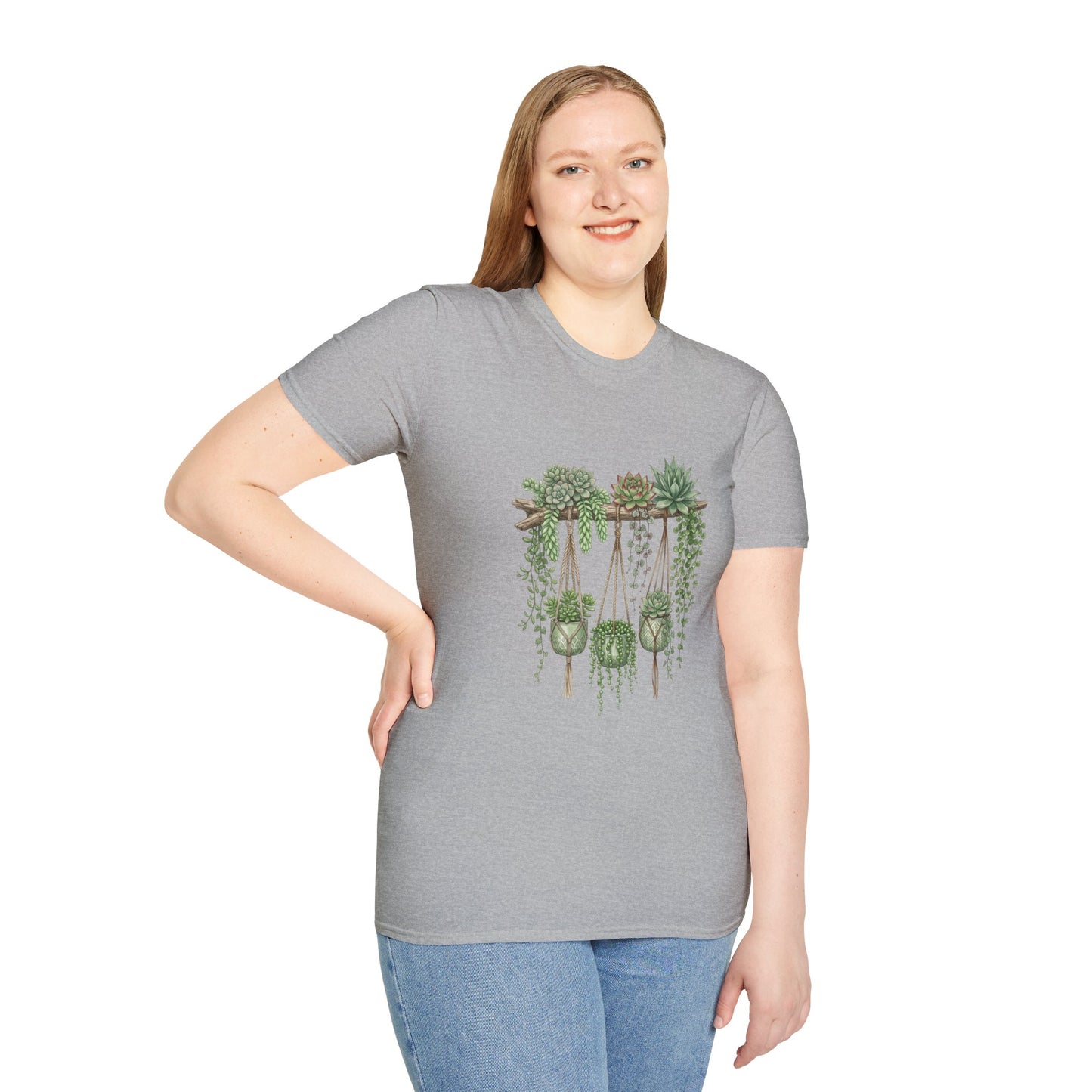 'Hanging Succulent' T-Shirt