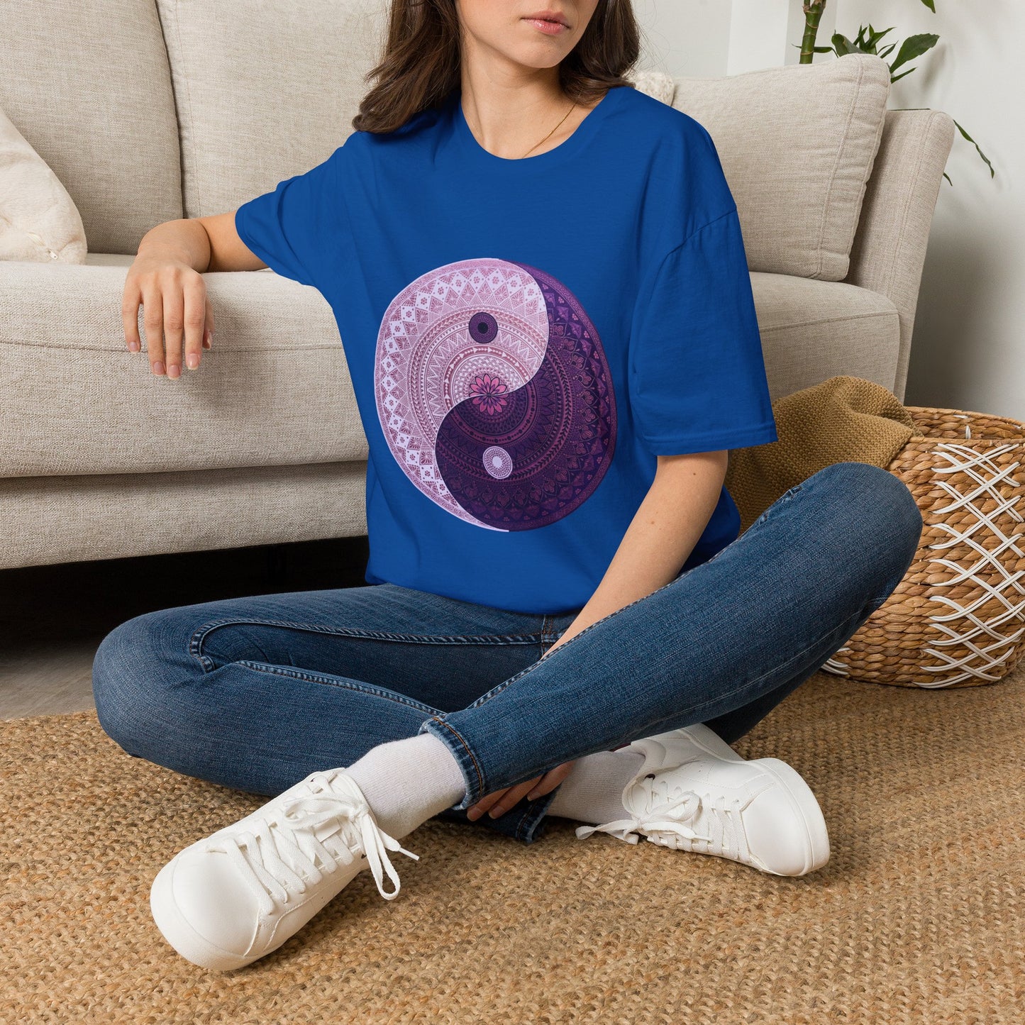 'Yin Yang Mandala' T-Shirt