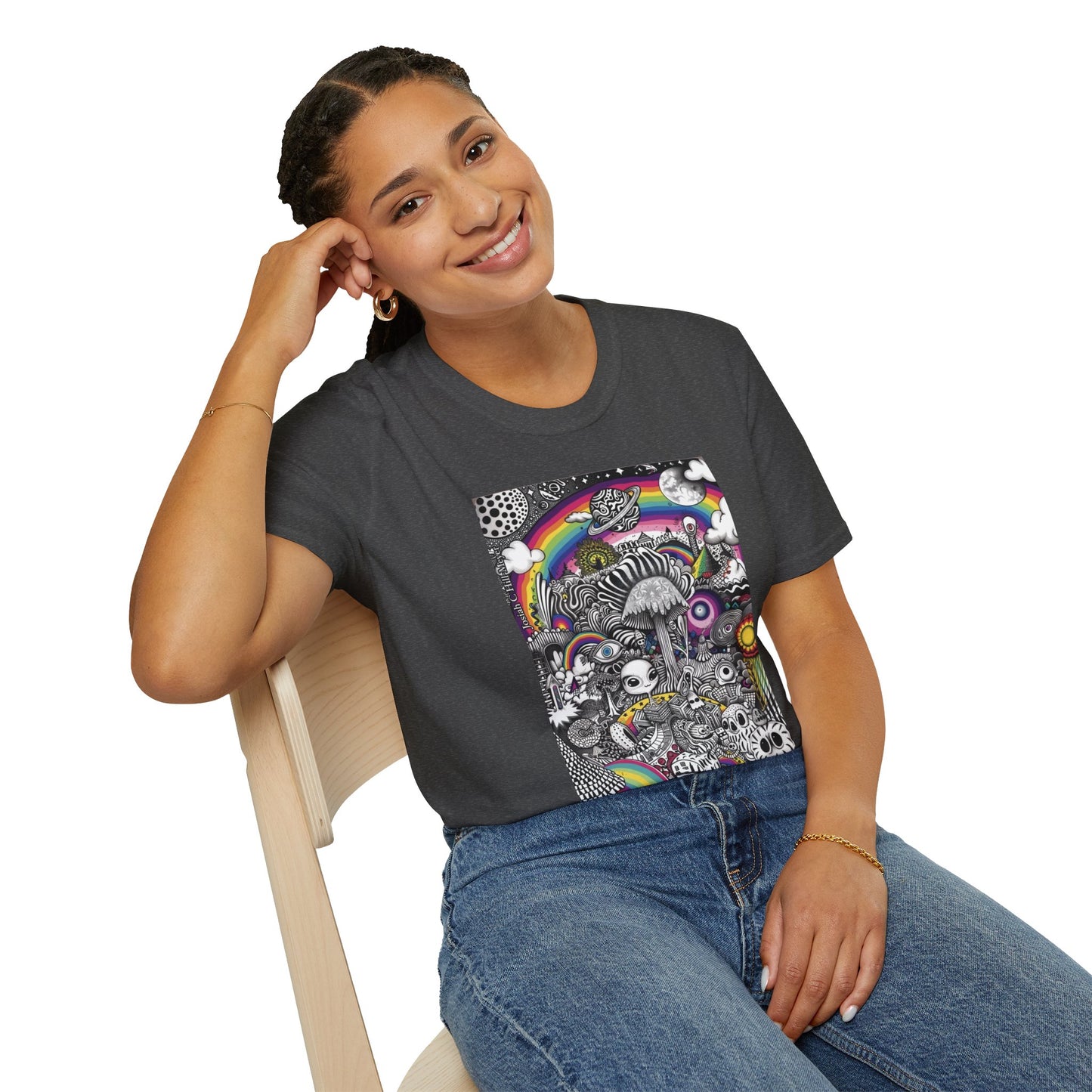 'Rainbow Trippy' T-Shirt