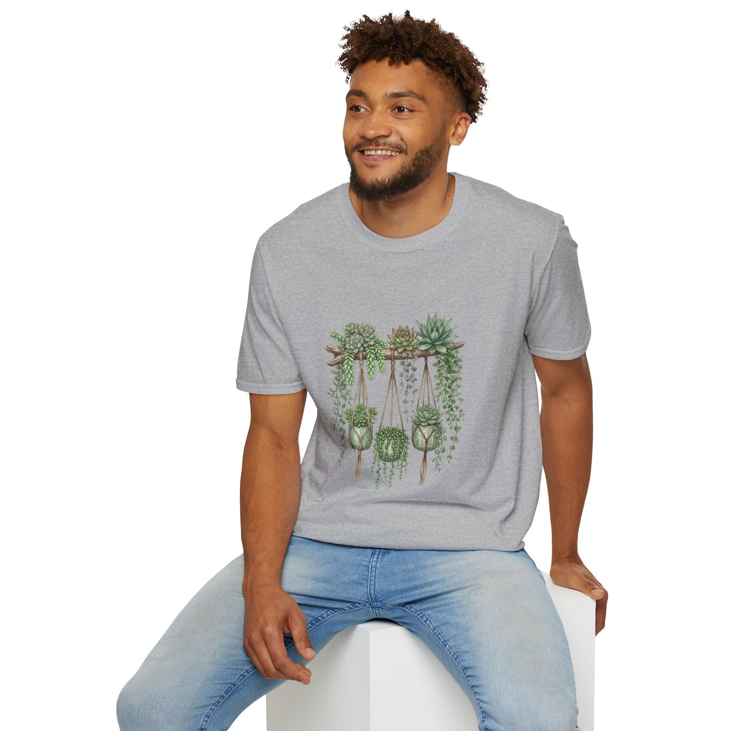 'Hanging Succulent' T-Shirt