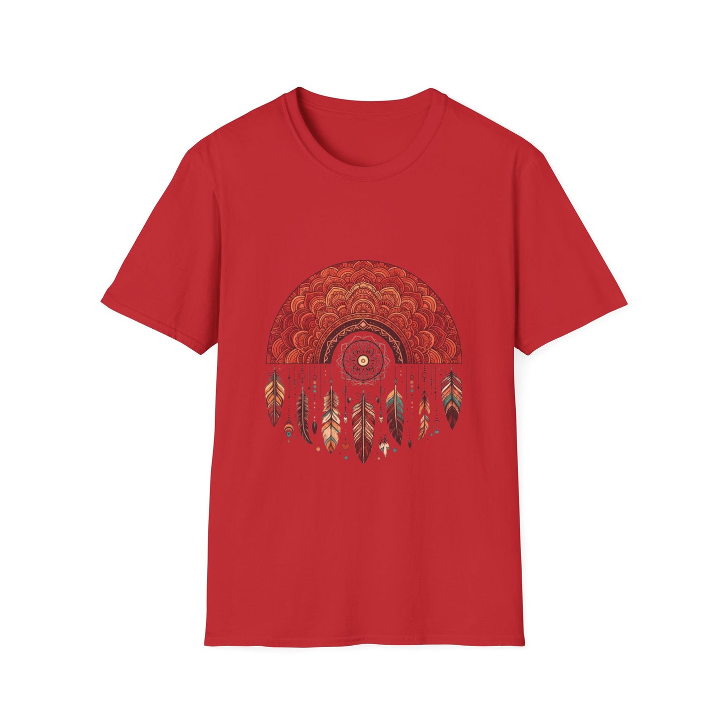 'Boho Red Sun' T-Shirt