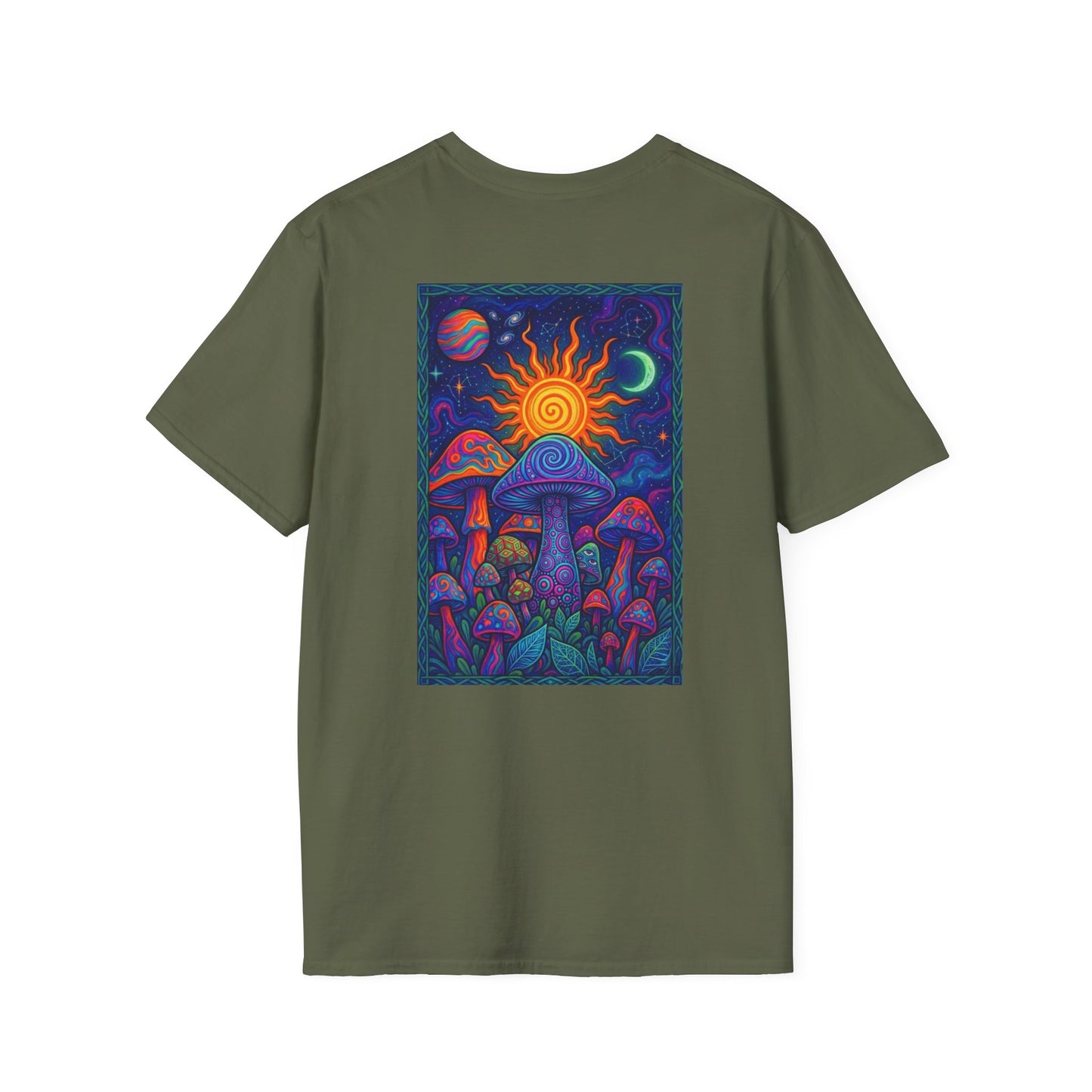 'Blue Mushroom' T-Shirt