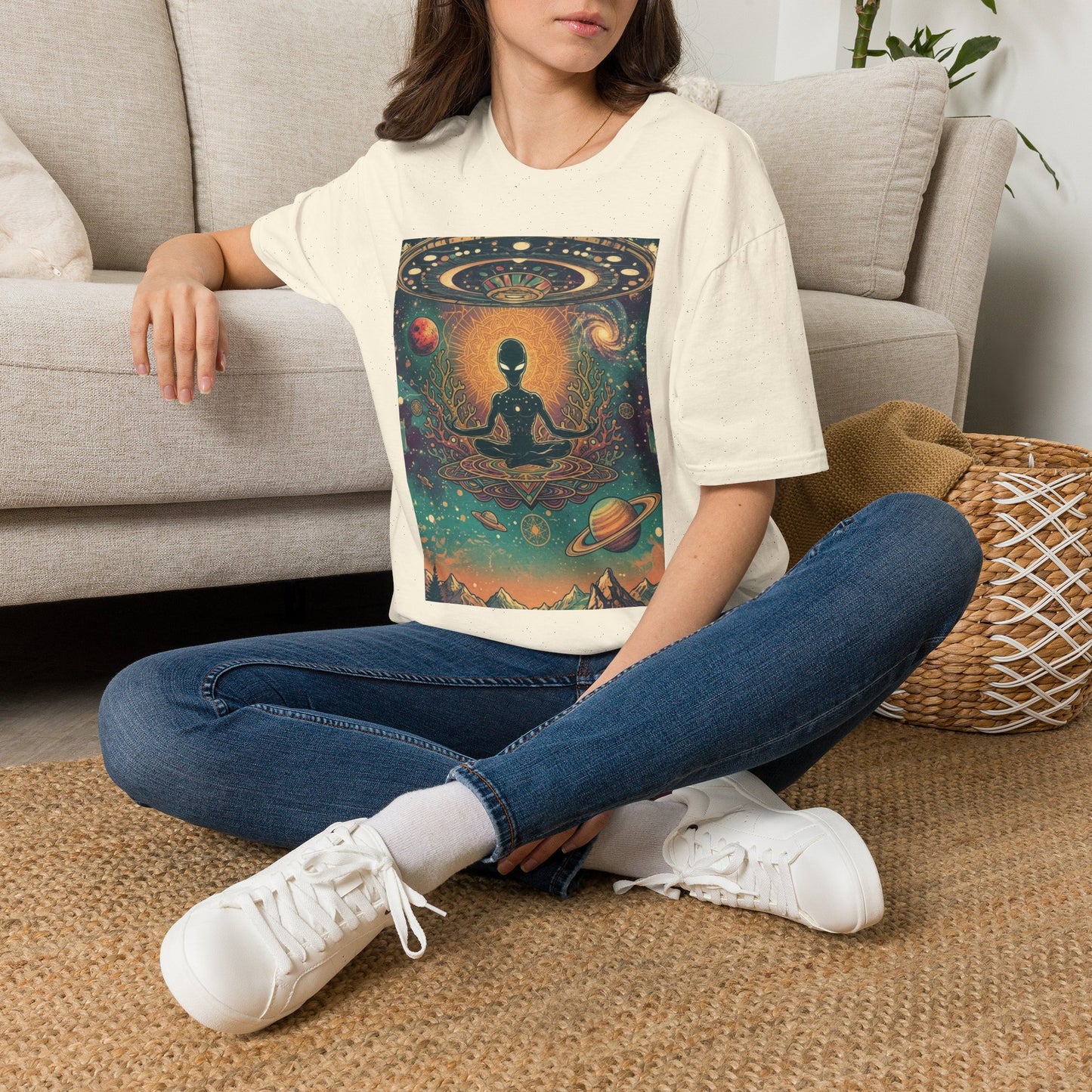 'Alien Meditation' T-Shirt