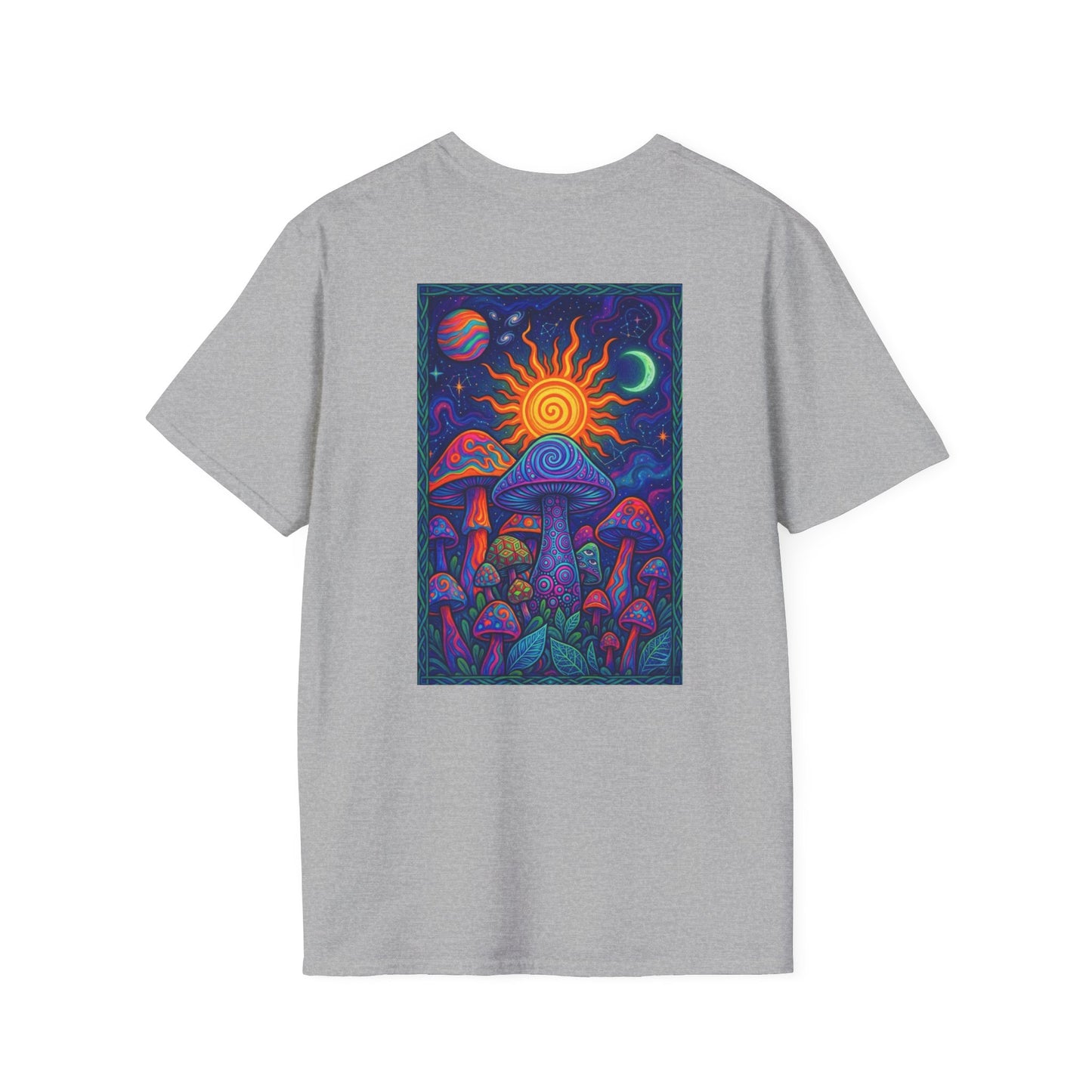 'Blue Mushroom' T-Shirt