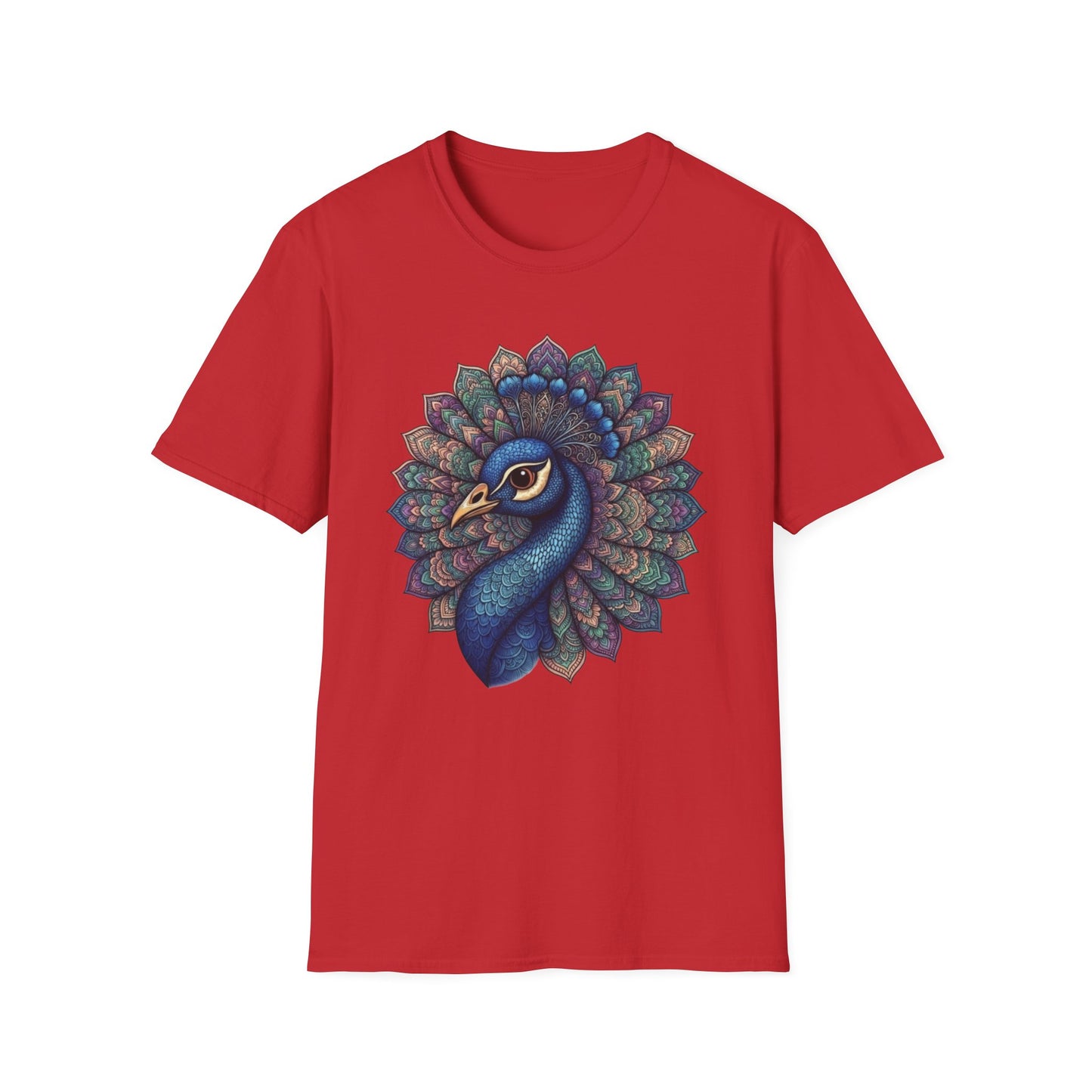 'Colorful Peacock' T-Shirt