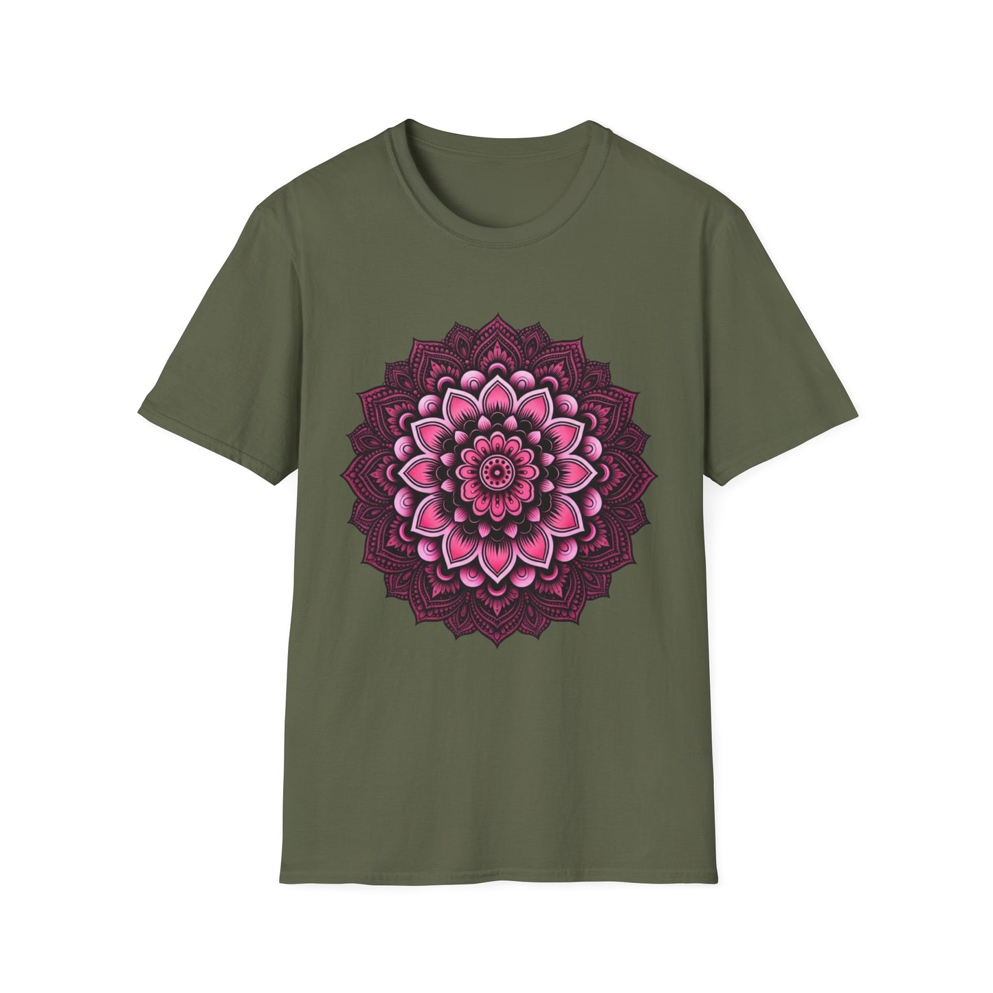 'Lotus Bloom Mandala' T-Shirt