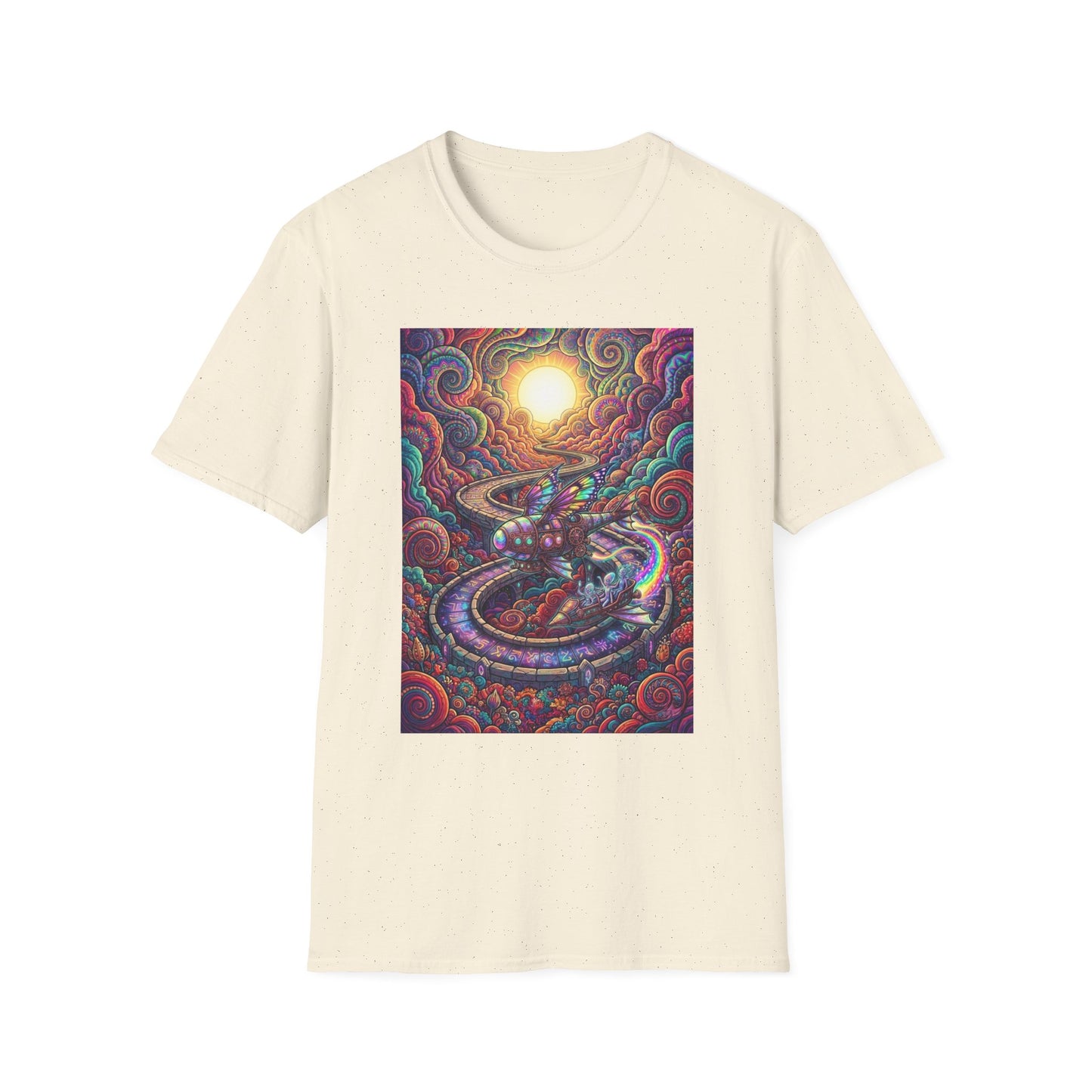 'Psychedelic Sunrise Path' T-Shirt