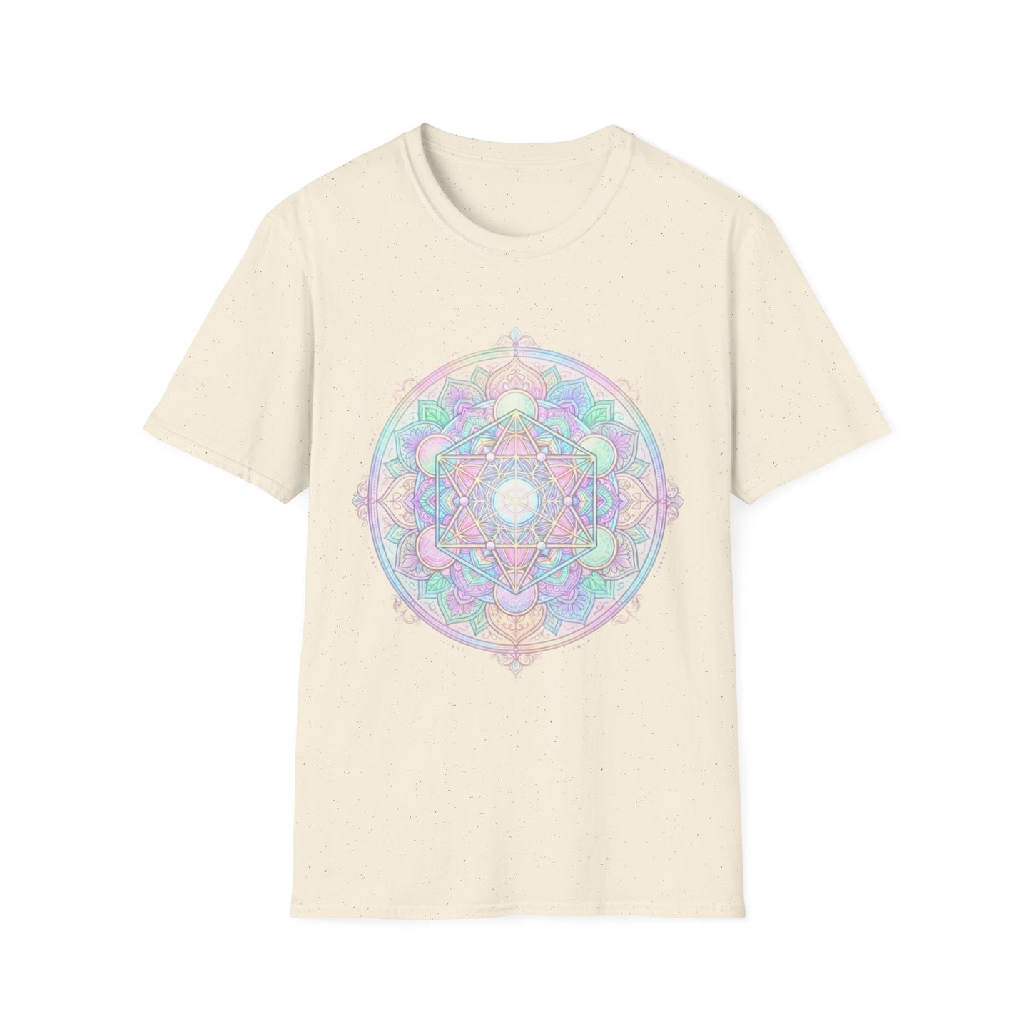 'Pastel Metatron Mandala' T-Shirt